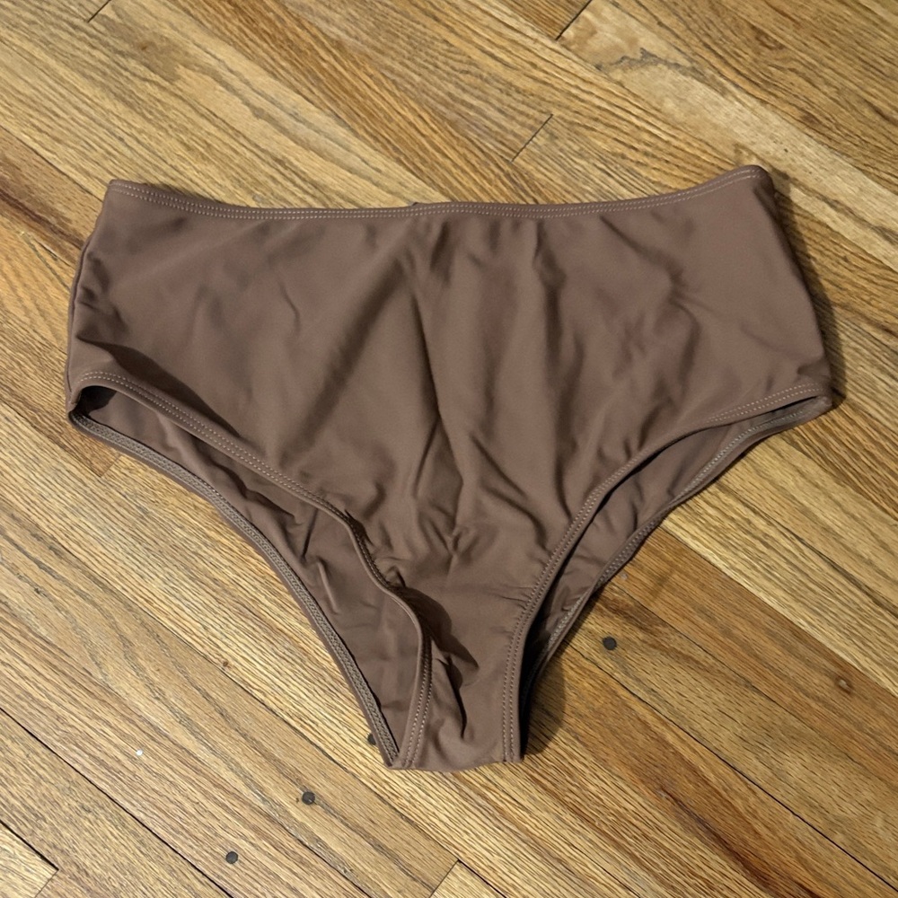 SHEIN Brown Bikini Bottom